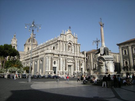 Piazza duomo Catania